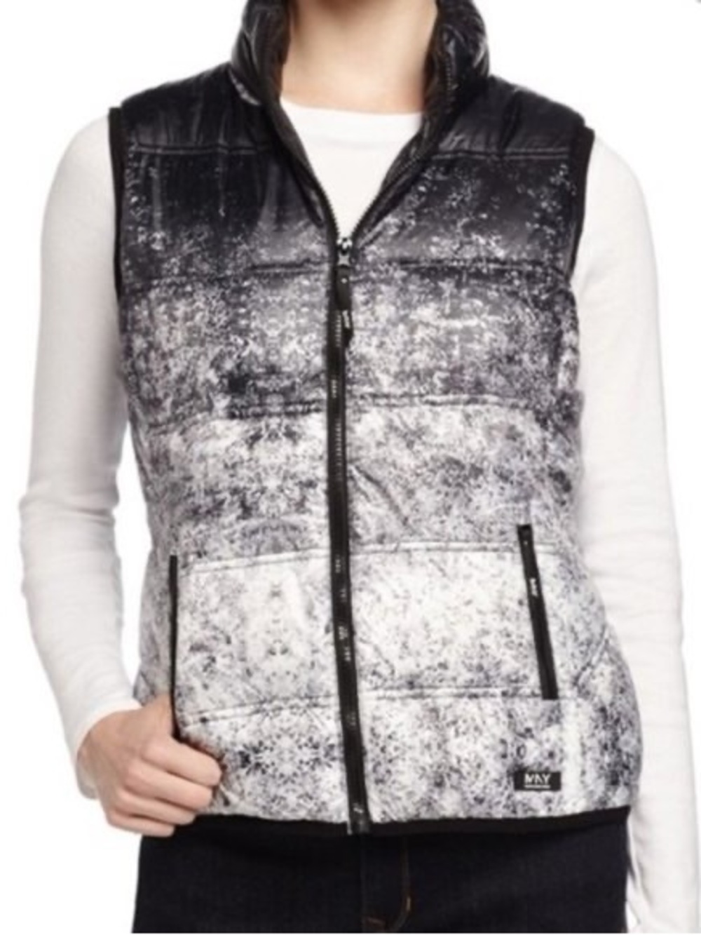 Marc New York Black and White Vest